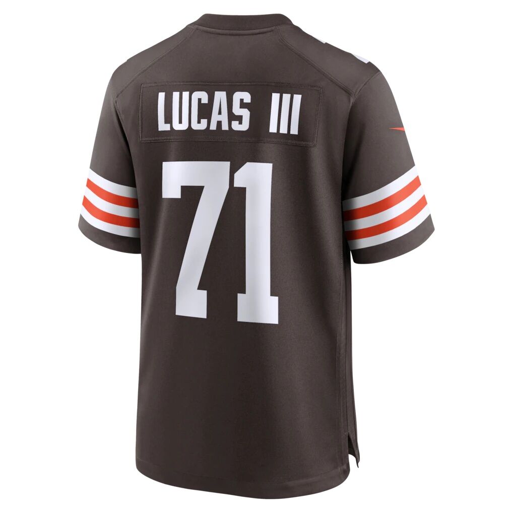 Cornelius Lucas Cleveland Browns Nike Team Game Jersey