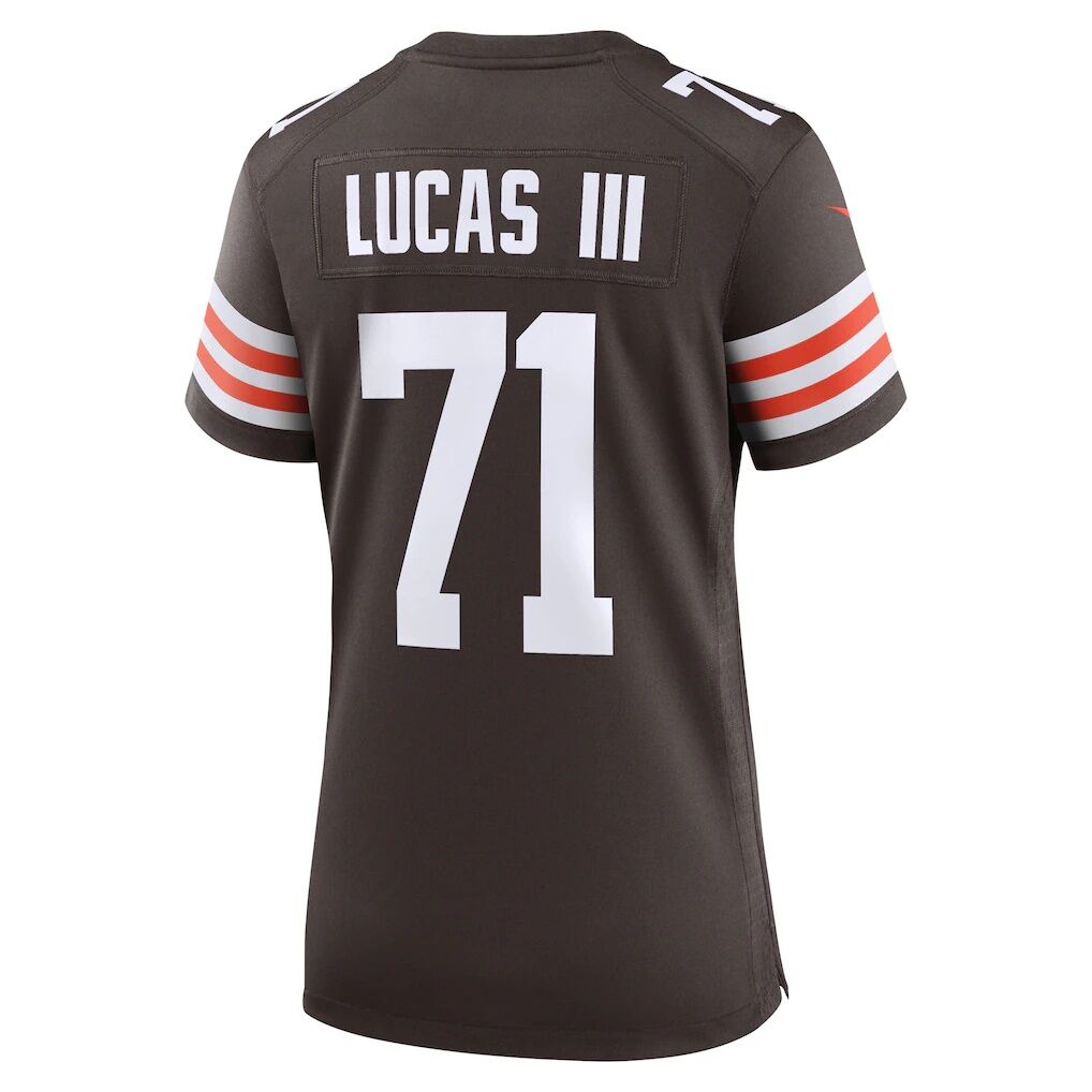 Cornelius Lucas Cleveland Browns Nike Women's Team Game Jersey