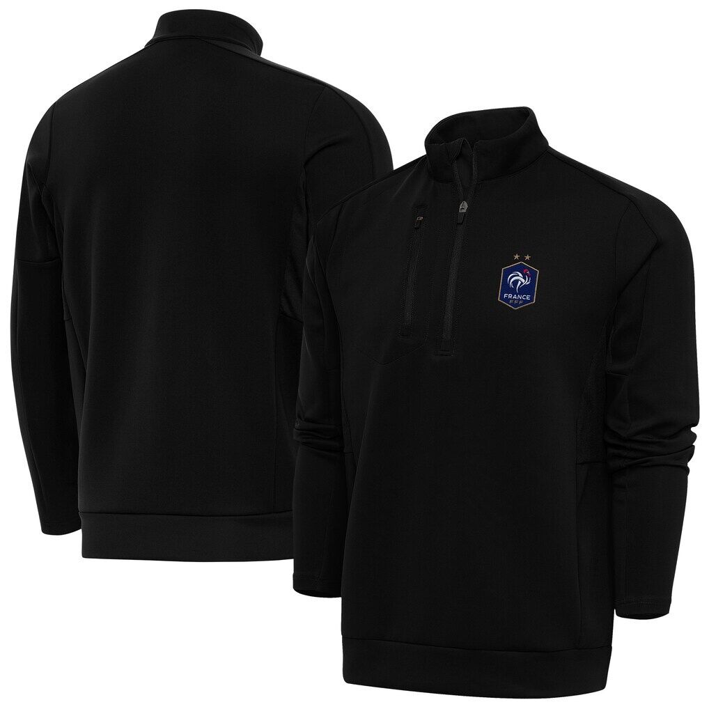 France National Team Antigua Genesis Quarter-Zip Pullover