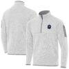 France National Team Antigua Elevate Quarter-Zip Pullover - - Front View