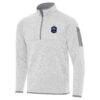 France National Team Antigua Elevate Quarter-Zip Pullover - - Side View