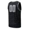 #00 Georgetown Hoyas Jordan Brand Replica Basketball Jersey - Black - Detail View
