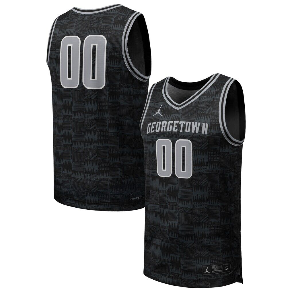 #00 Georgetown Hoyas Jordan Brand Replica Basketball Jersey