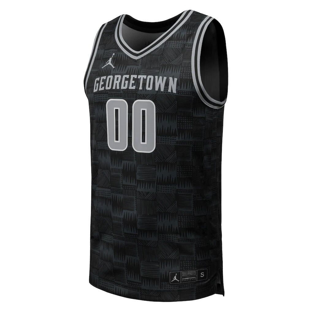 #00 Georgetown Hoyas Jordan Brand Replica Basketball Jersey