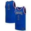 #1 Gonzaga Bulldogs Nike Replica Basketball Jersey - - Front View
