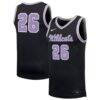 #26 Kansas State Wildcats Nike Replica Basketball Jersey - - Front View
