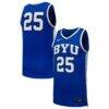 #25 BYU Cougars Nike Replica Basketball Jersey - - Front View