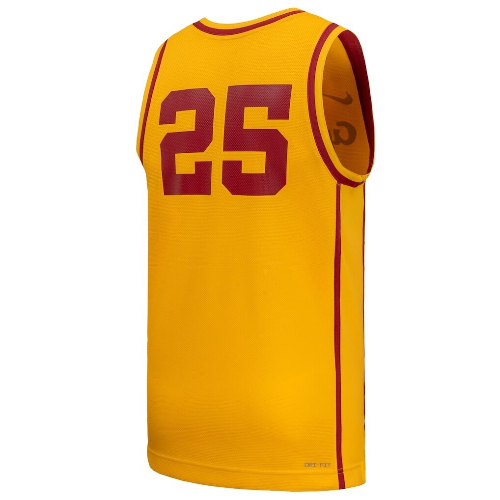 #25 Iowa State Cyclones Nike Replica Basketball Jersey