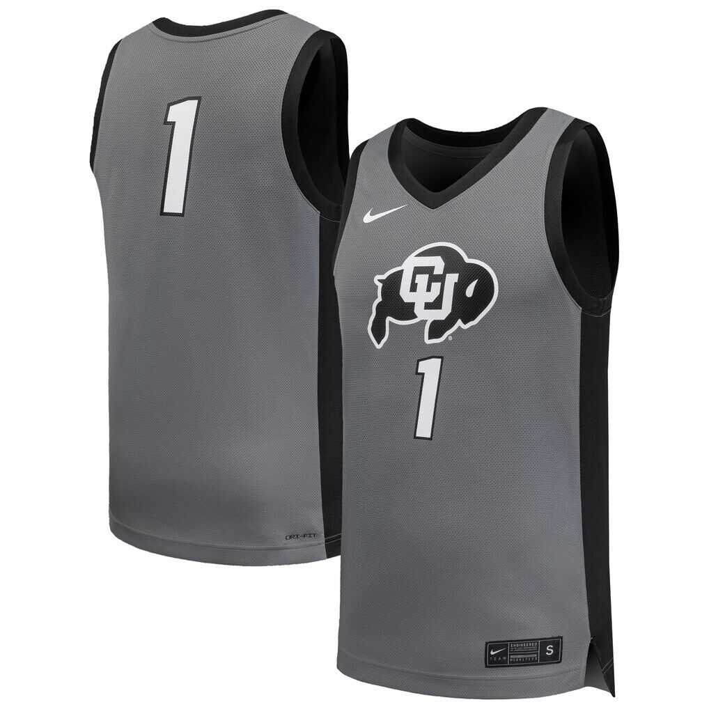 #1 Colorado Buffaloes Nike Replica Basketball Jersey