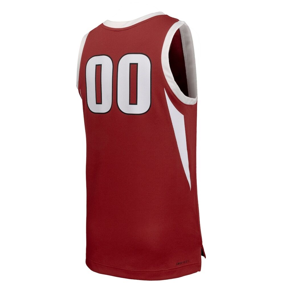 #00 Arkansas Razorbacks Nike Replica Basketball Jersey - Cardinal