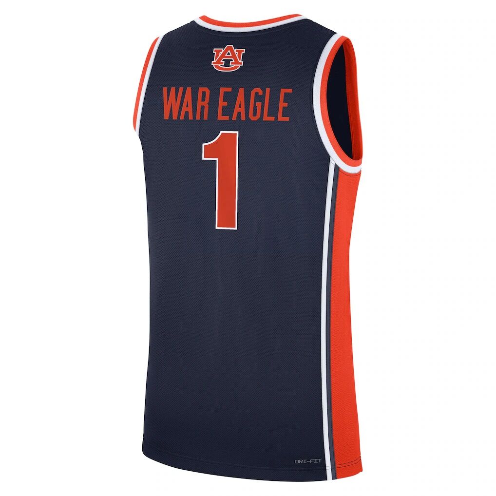 # Auburn Tigers Nike Youth Replica Basketball Jersey