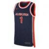 # Auburn Tigers Nike Youth Replica Basketball Jersey - Navy - Side View
