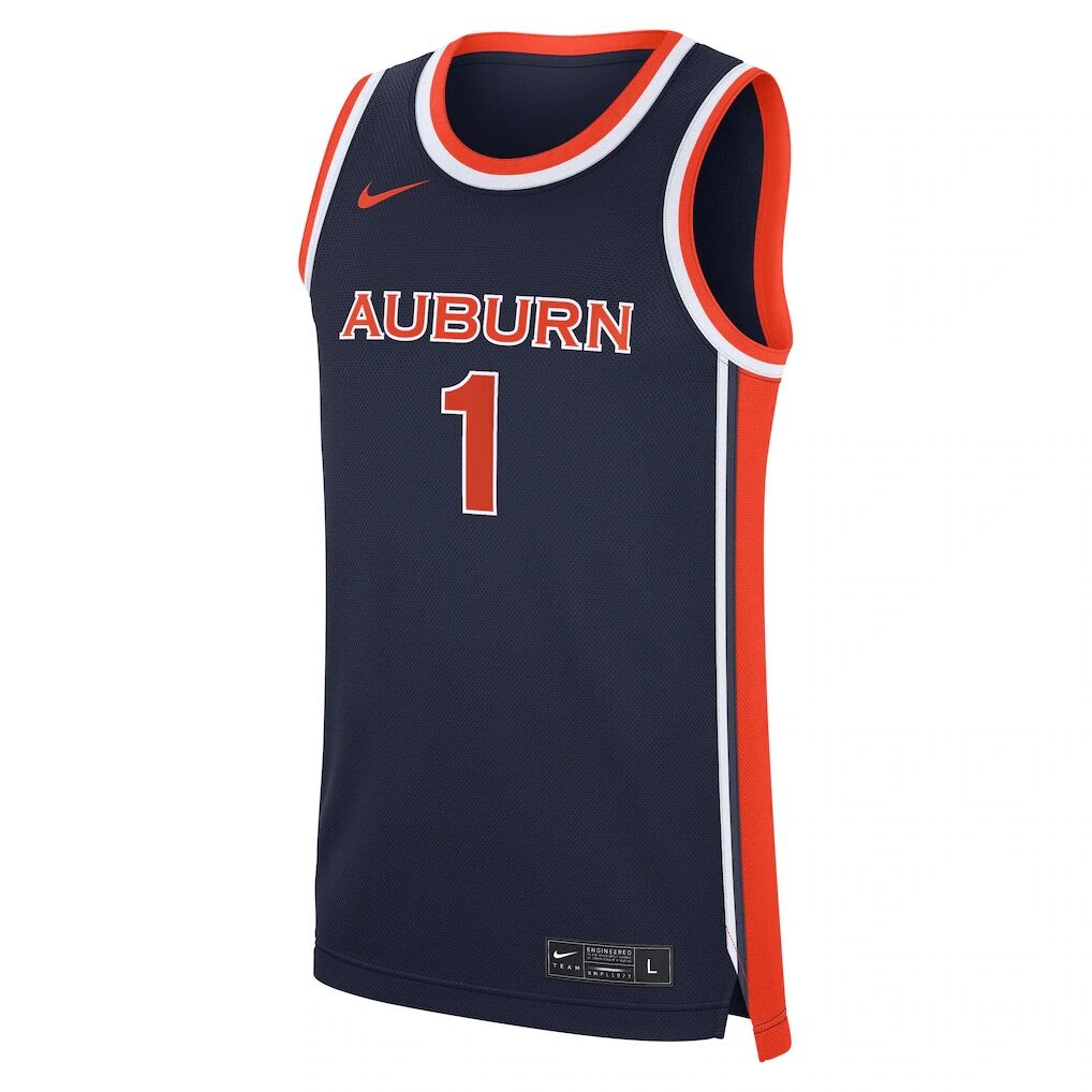 # Auburn Tigers Nike Youth Replica Basketball Jersey