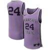 #24 Kansas State Wildcats Nike Youth Replica Basketball Jersey - - Front View