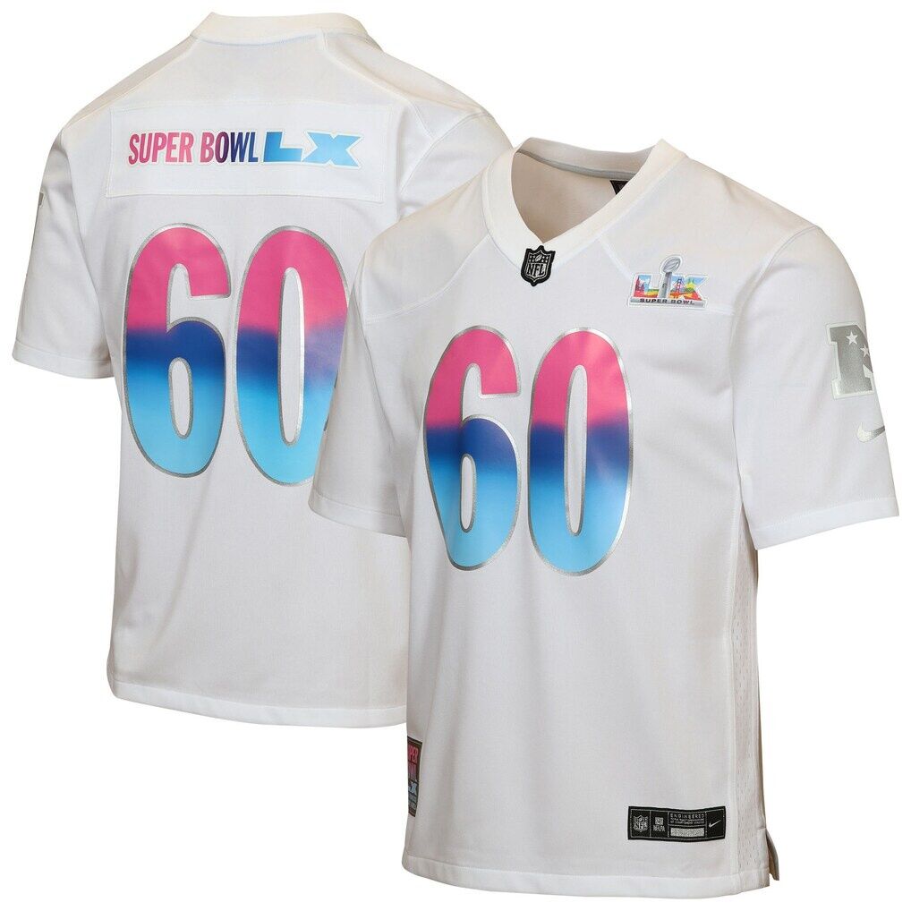 Super Bowl LX Nike Youth Game Jersey