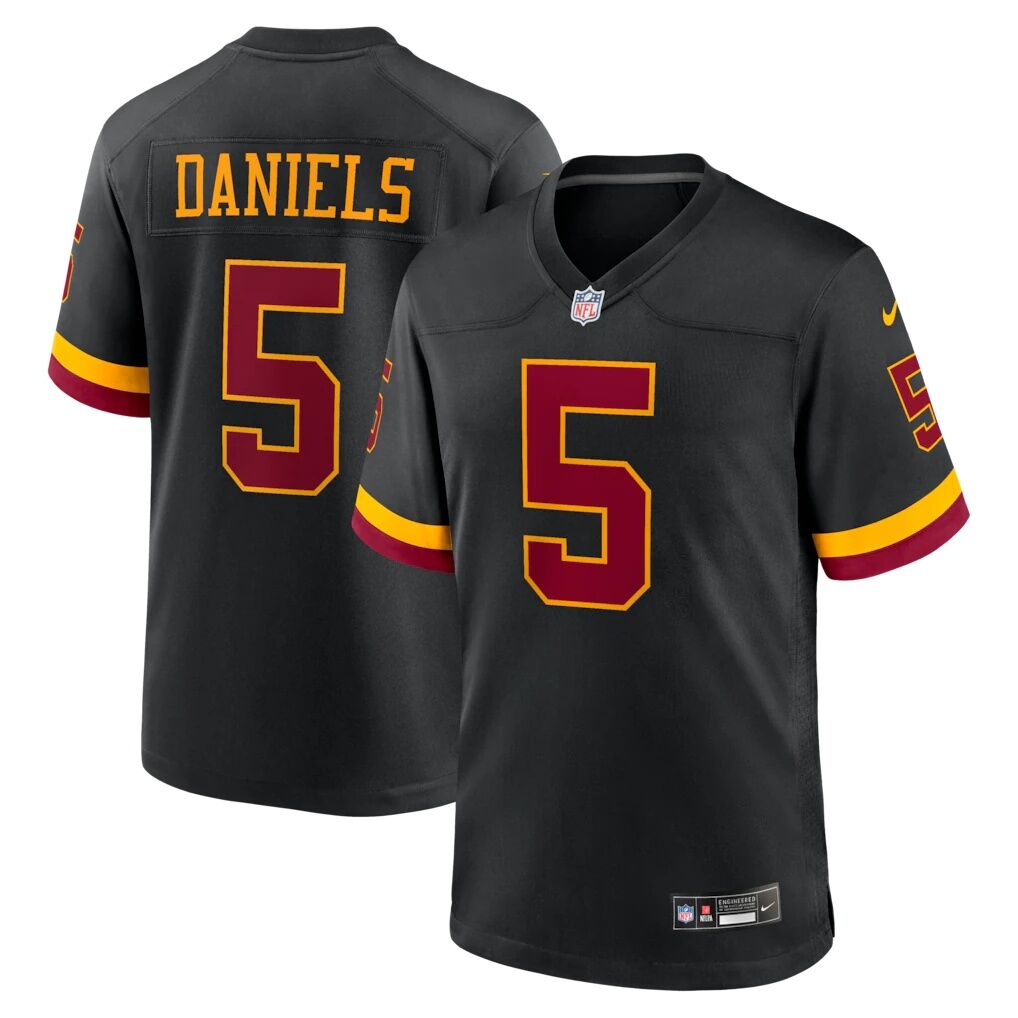 Hail Raiser Jayden Daniels Washington Commanders Nike Alternate Game Jersey