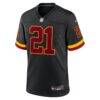 Sean Taylor Washington Commanders Nike Hail Raiser Alternate Retired Player Game Jersey - Black - Side View
