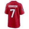 Bijan Robinson Atlanta Falcons Nike Game Jersey - Red - Alt2