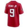 Michael Penix Jr. Atlanta Falcons Nike Game Jersey - Red - Alt2