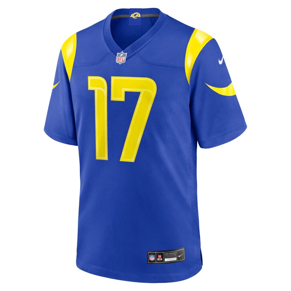 Davante Adams Los Angeles Rams Nike Team Game Player Jersey - Royal