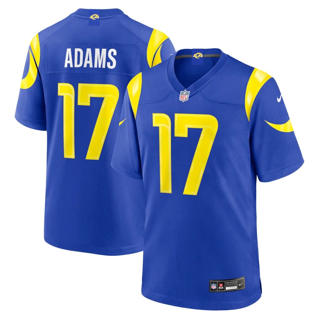 Davante Adams Los Angeles Rams Nike Team Game Player Jersey - Royal