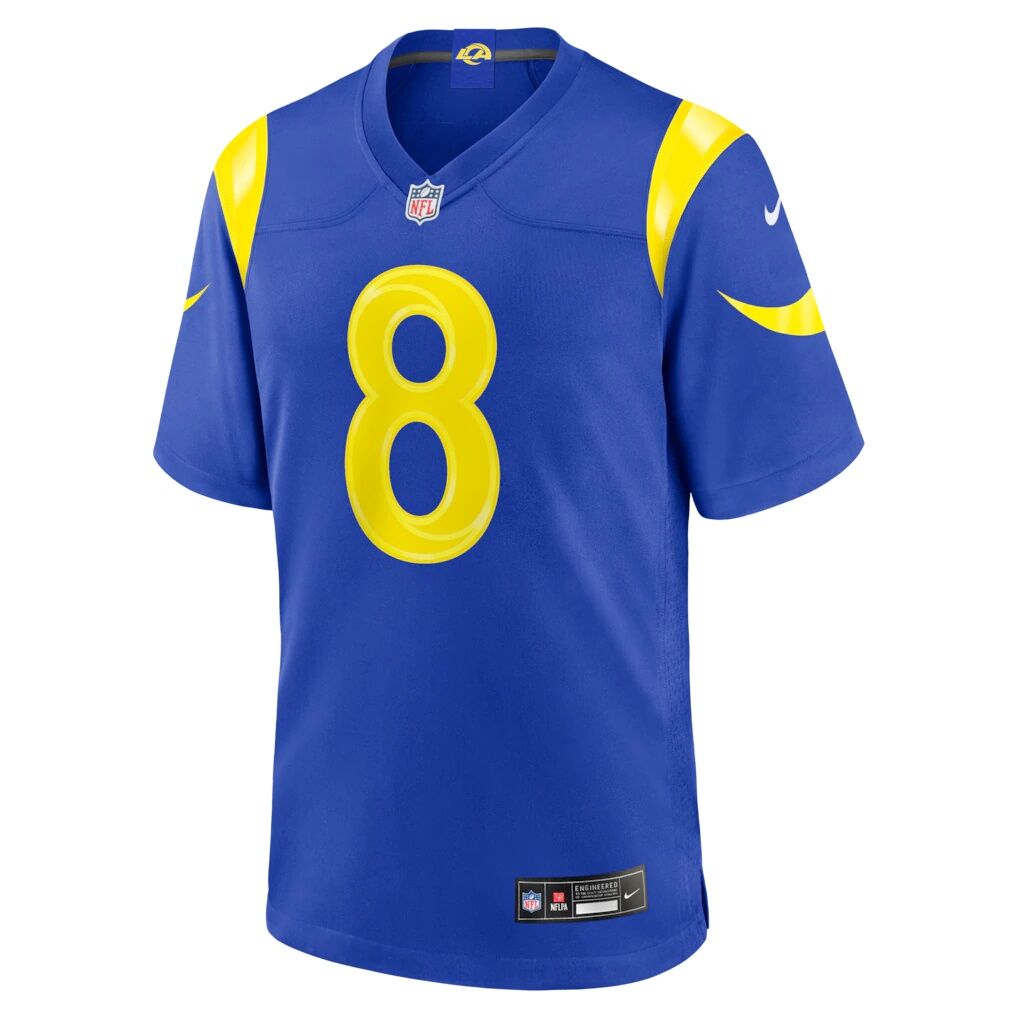 Jared Verse Los Angeles Rams Nike Team Game Player Jersey - Royal