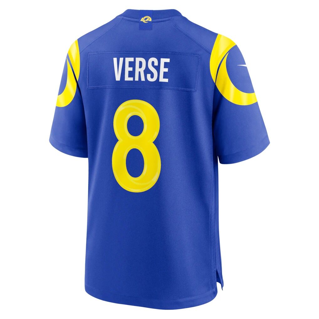 Jared Verse Los Angeles Rams Nike Team Game Player Jersey - Royal