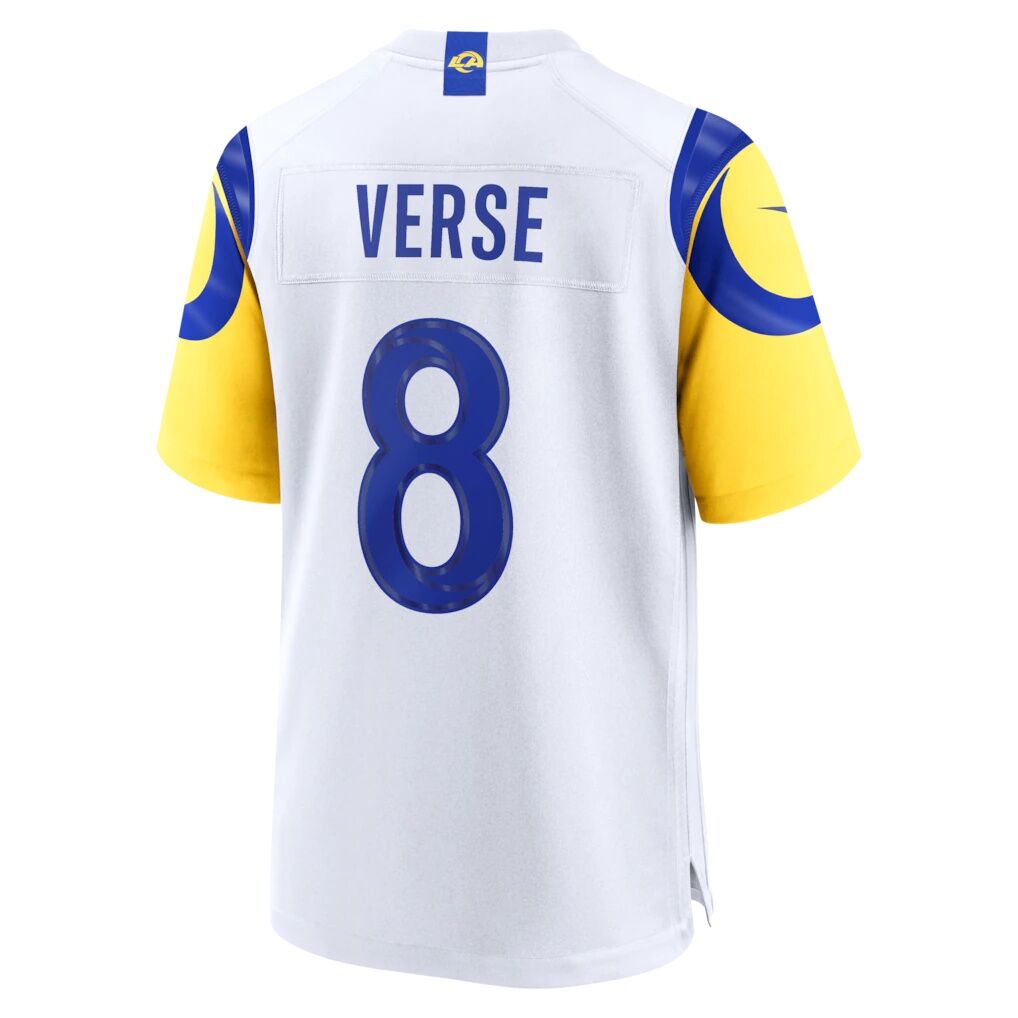 Jared Verse Los Angeles Rams Nike White Game Player Jersey