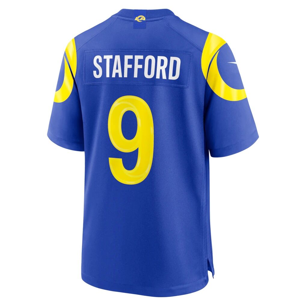 Matthew Stafford Los Angeles Rams Nike Team Game Player Jersey - Royal