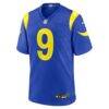 Matthew Stafford Los Angeles Rams Nike Team Game Player Jersey - Royal - Side View
