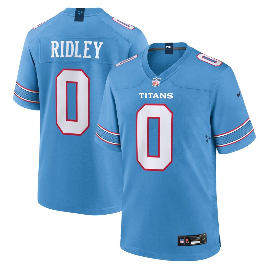 Calvin Ridley Tennessee Titans Nike Game Jersey - Light Blue