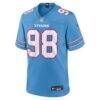 Jeffery Simmons Tennessee Titans Nike Game Jersey - Light Blue - Side View