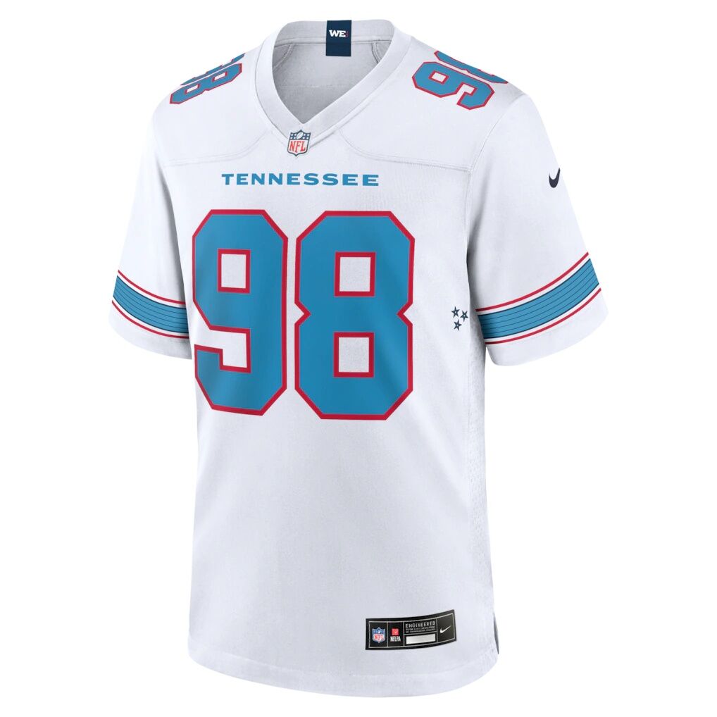 Jeffery Simmons Tennessee Titans Nike Game Jersey