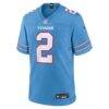Tyjae Spears Tennessee Titans Nike Game Jersey - - Side View