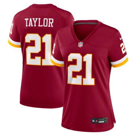 Sean Taylor Washington Commanders Nike Women's Retired Game Jersey - Burgundy - Front View