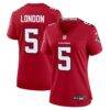 Drake London Atlanta Falcons Nike Women's Game Jersey - Red - Front View