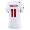 Jalon Walker Atlanta Falcons Nike Women's Game Jersey - White - Detail View