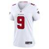 Michael Penix Jr. Atlanta Falcons Nike Women's Game Jersey - White - Side View