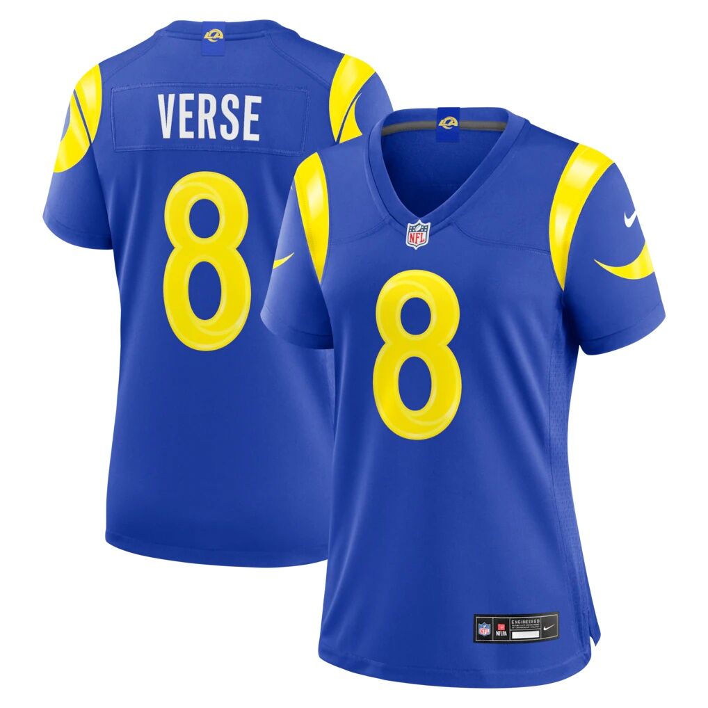 Jared Verse Los Angeles Rams Nike Women's Game Jersey - Royal