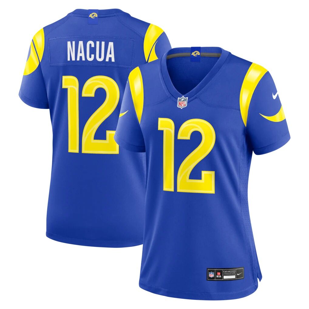 Puka Nacua Los Angeles Rams Nike Women's Game Jersey - Royal