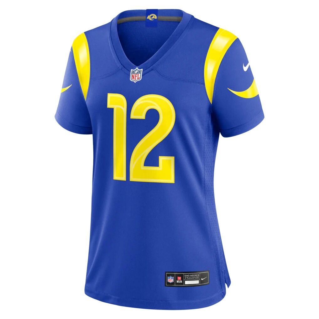Puka Nacua Los Angeles Rams Nike Women's Game Jersey - Royal