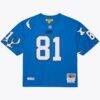 Calvin Johnson Detroit Lions Mitchell & Ness x Golf Wang Unisex 2007 Legacy Fashion Jersey - Blue - Detail View