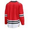 Chicago Blackhawks Fashion7 Centennial Breakaway Jersey - Red - Detail View