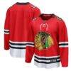 Chicago Blackhawks Fashion7 Centennial Breakaway Jersey - Red - Front View