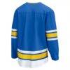 St. Louis Blues Fashion7 Home Breakaway Jersey - Blue - Detail View