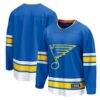 St. Louis Blues Fashion7 Home Breakaway Jersey - Blue - Front View