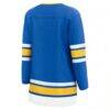 St. Louis Blues Fashion7 Women's Home Breakaway Jersey - Blue - Detail View