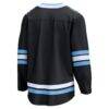 Utah Mammoth Fashion7 Home Breakaway Jersey - Black - Detail View