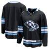 Utah Mammoth Fashion7 Home Breakaway Jersey - Black - Front View