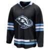 Utah Mammoth Fashion7 Home Breakaway Jersey - Black - Side View